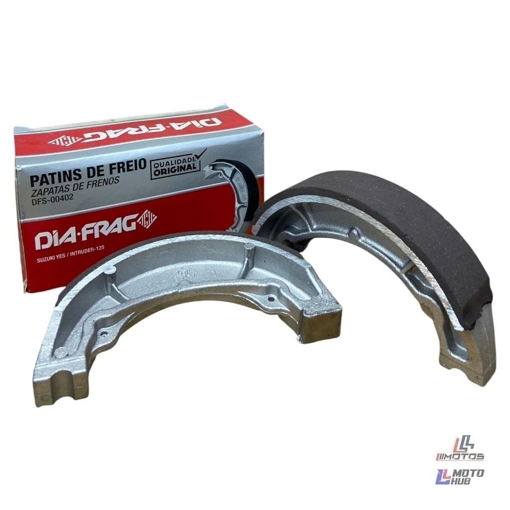 Patin De Freio Intruder 125 / 250 / Katana / Yes 125 / Apache 150 Dfs-00402 Diafrag