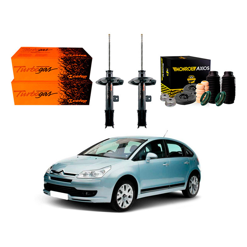 Kit Amortecedor Dianteiro, C4 1.6 2.0 2009 A 2015