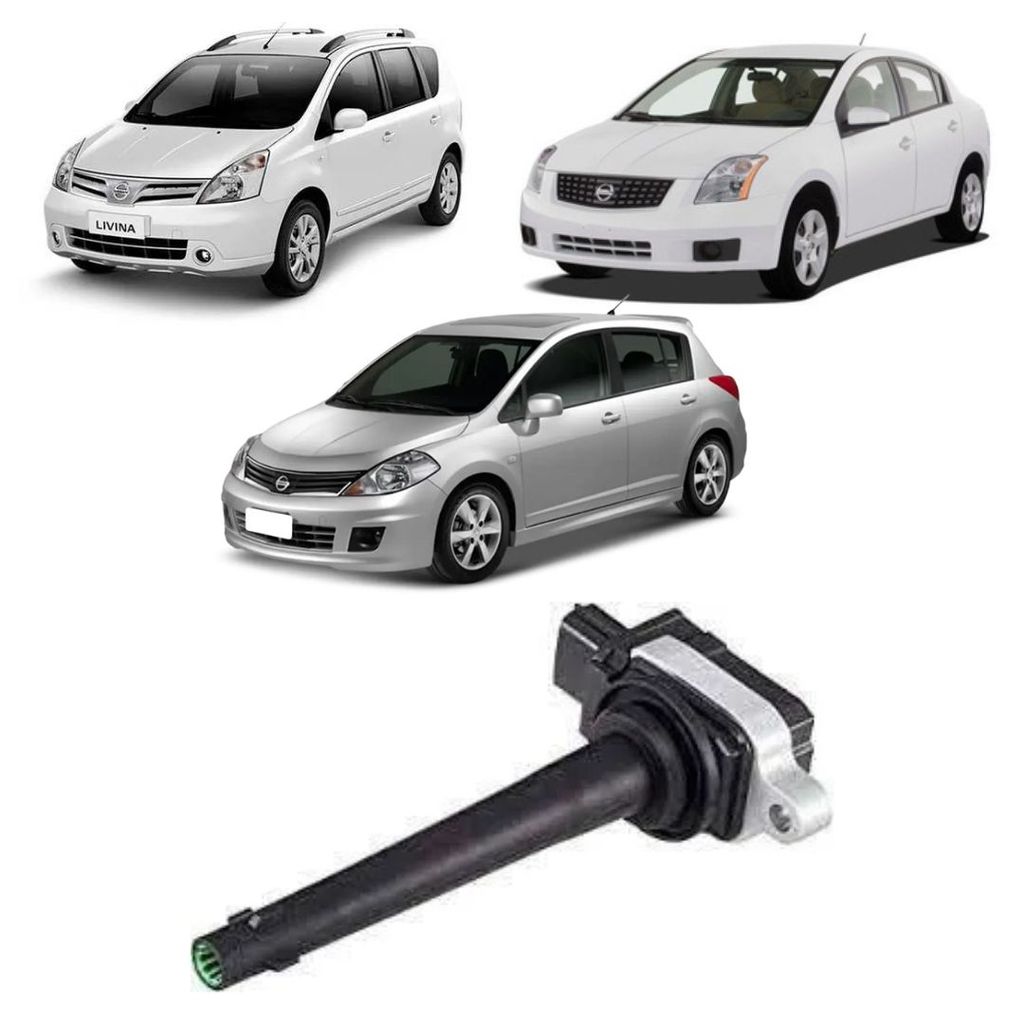 Bobina Ignição Livina Sentra Tiida 1.8 2.0 Palito