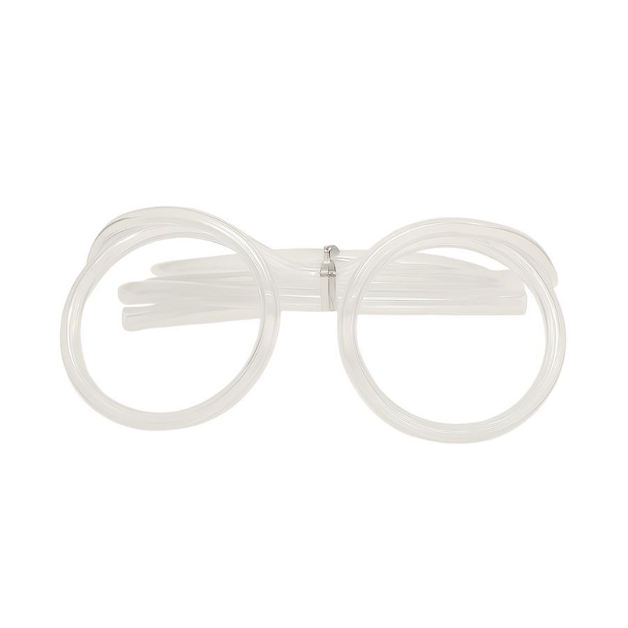 Óculos Canudo - Transparente - 11,4cm - 1 unidade - Cromus - Rizzo em Oferta na Shopee