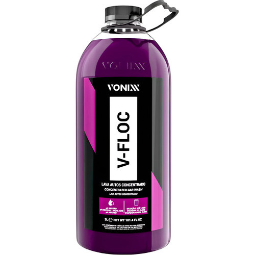 Shampoo Automotivo  Concentrado V-floc 3l Vonixx