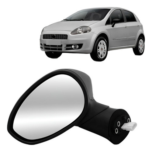 Retrovisor Punto Eletrico 2007 2008 2009 2010 2011 A 2017