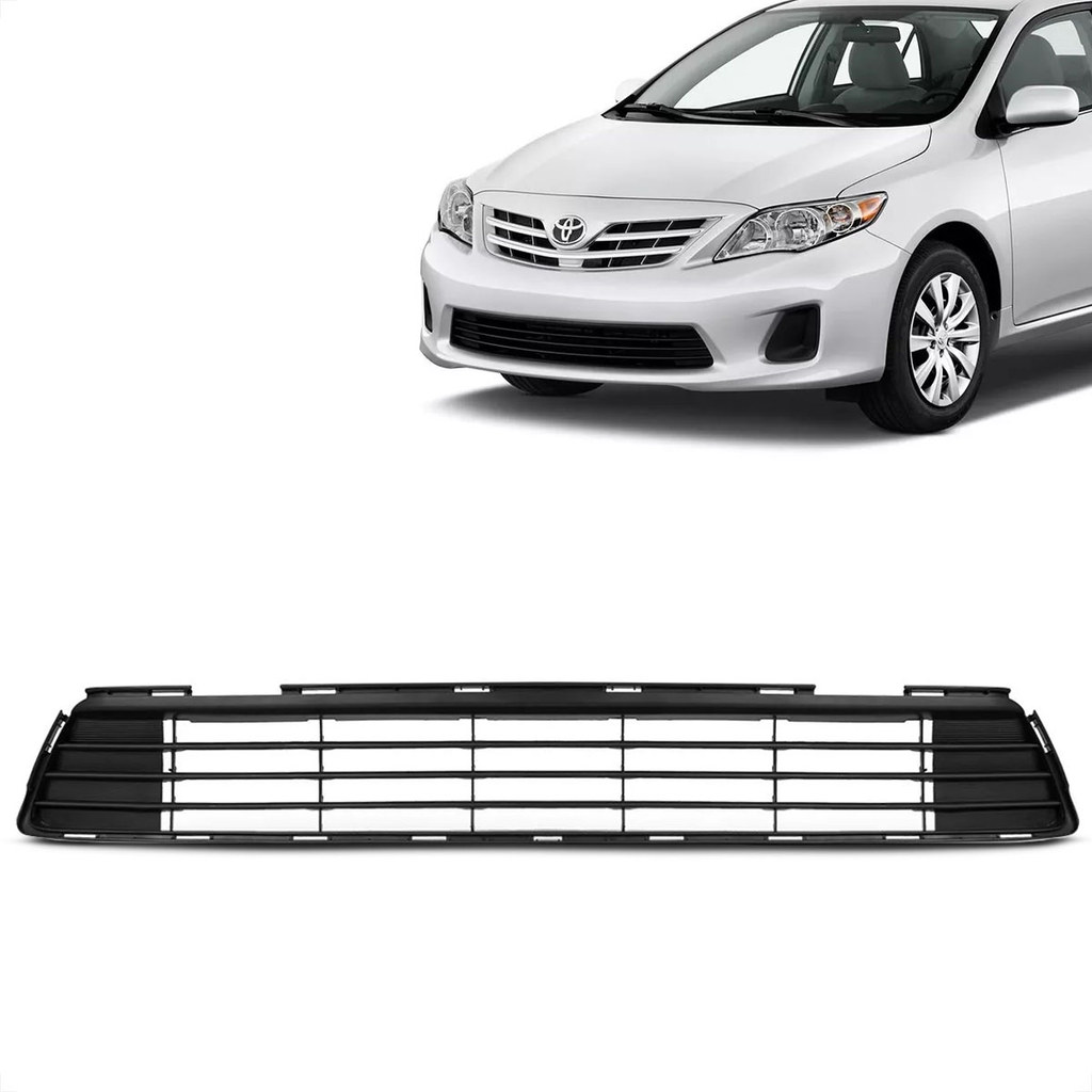 Grade Central Inferior Parachoque Toyota Corolla 2012 2013 2014
