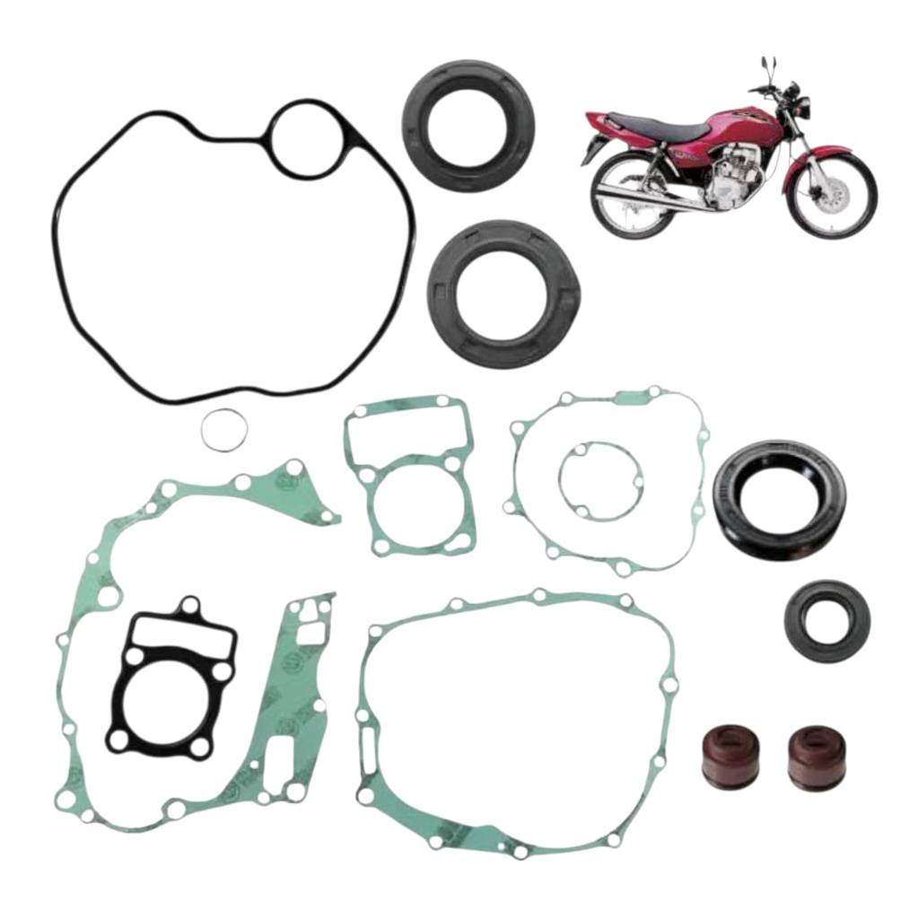 Jogo Juntas + Retentores Motor Titan 125 Fan 125 2003-2008
