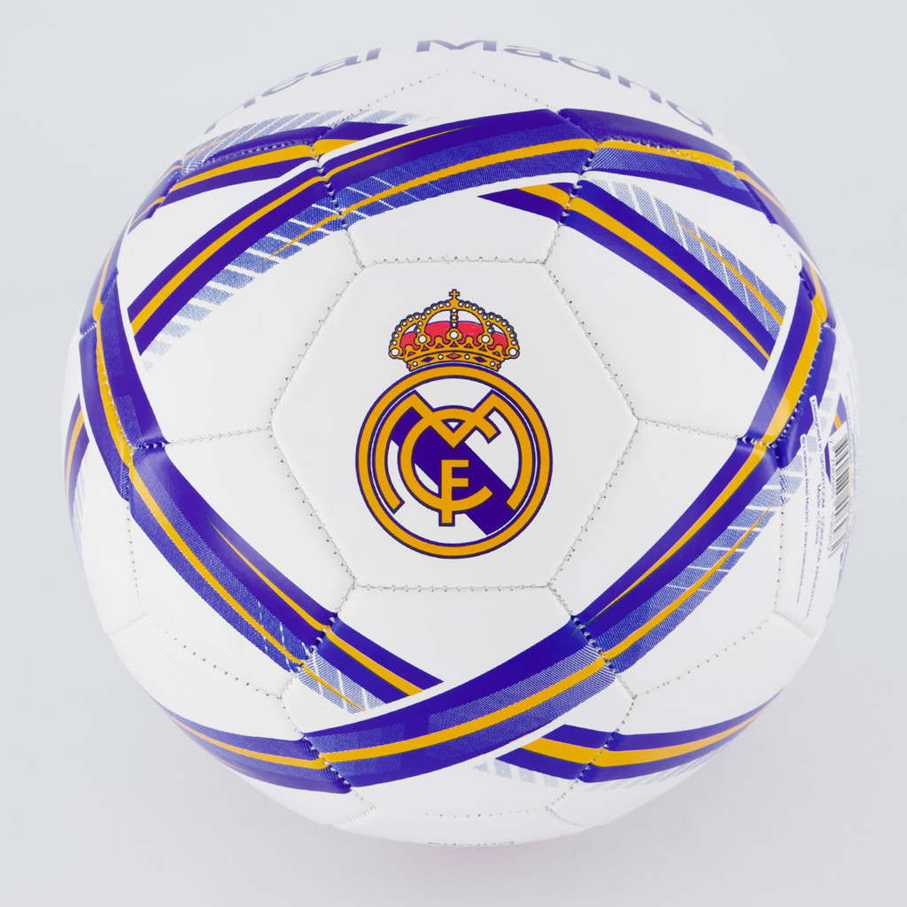 Bola Real Madrid Estádios 24 Campo Branca e Azul em Oferta na Shopee