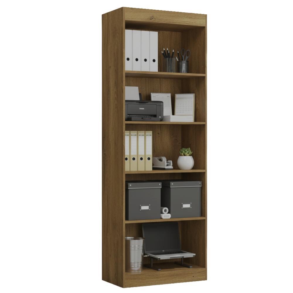 Estante Livreiro Multiuso 4 prateleiras 1,78m Office Jequitibá J&A em Oferta na Shopee