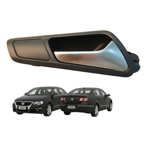 Maçaneta Interna Dianteira Direita Par Vw Passat B6 2010 Preto Dianteira