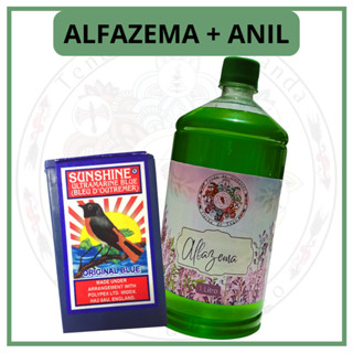 Kit Alfazema 1 Litro e Anil em Pó Wagi Africano Original em Oferta na Shopee