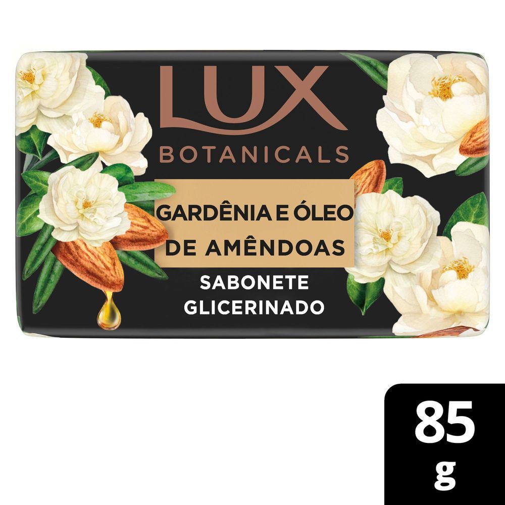 Sabonete em Barra Lux Botanicals Gardênia e Óleo de Amêndoas 85g em Oferta na Shopee