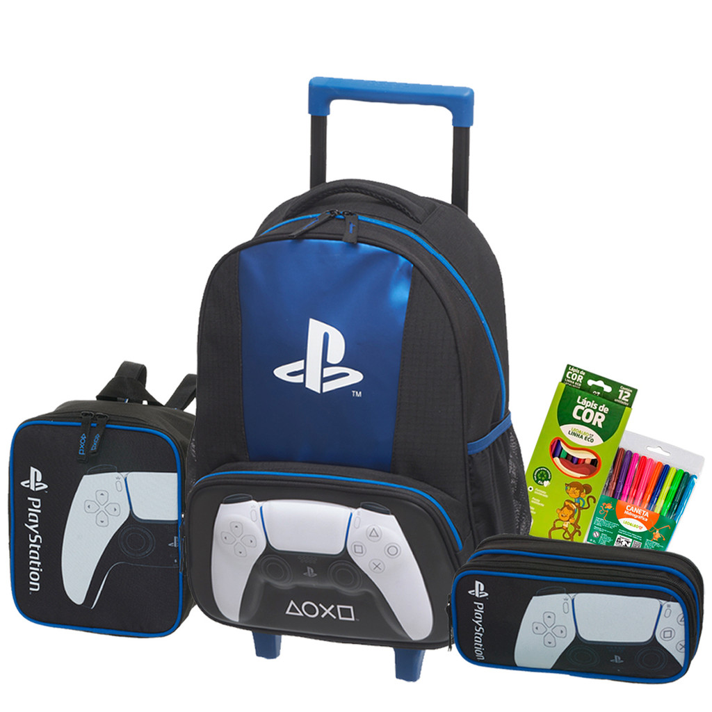 Kit Mochila Playstation: Onde Comprar | BuscaProdutos