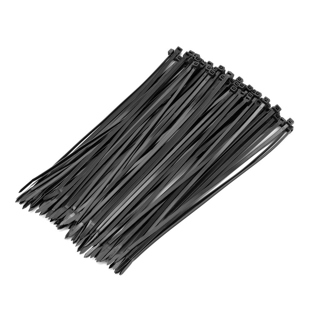 ABRACADEIRA DE PLASTICO, 300X4,8MM, PRETO, 100PCS // SPARTA em Oferta na Shopee