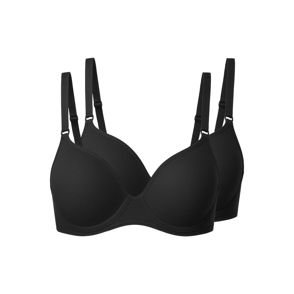 Imagem Kit com 2 Sutiãs com Aro e Bojo Liz 51818 Taça B