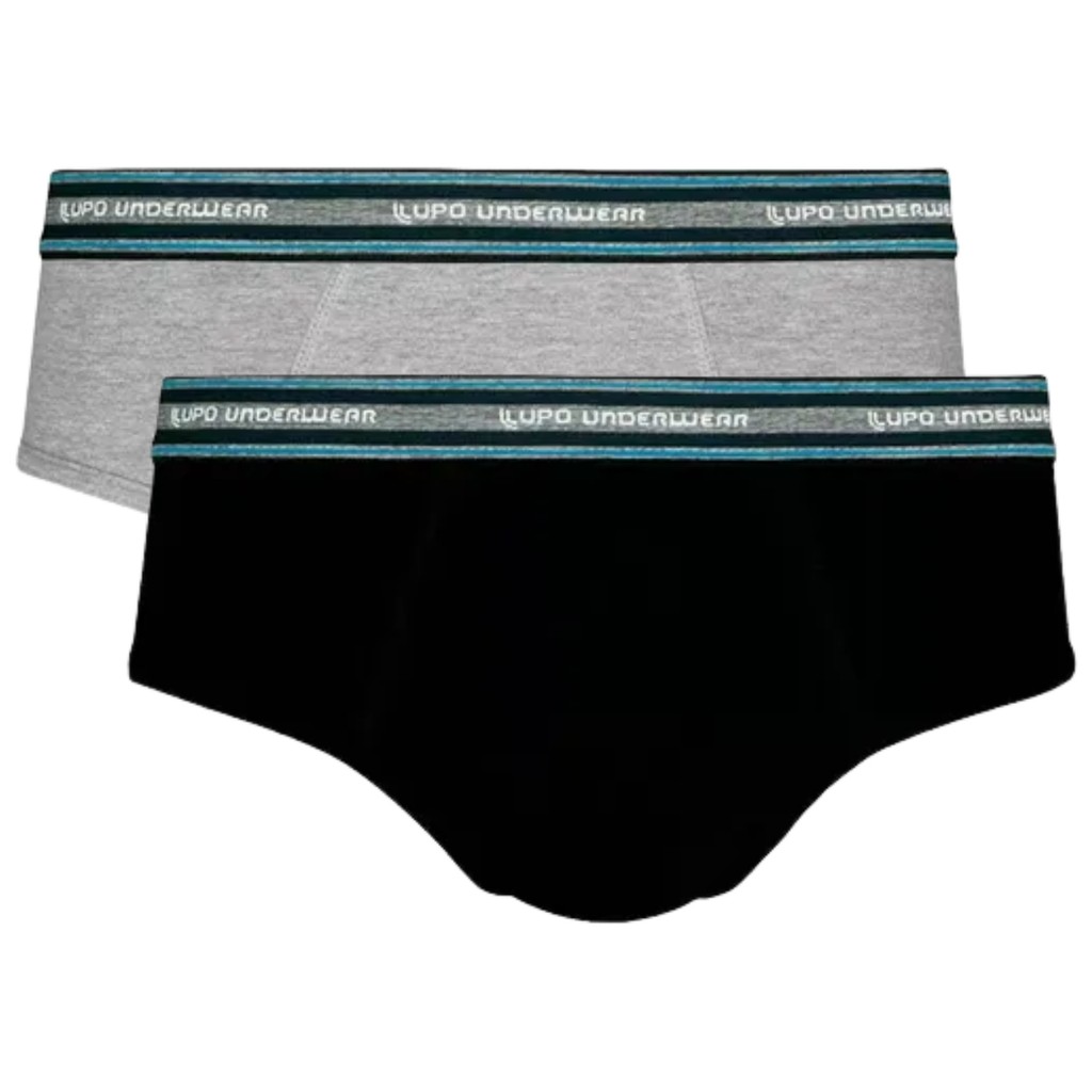 Kit 2 Cuecas Slip Algodão Cotton Conforto Original Adulto