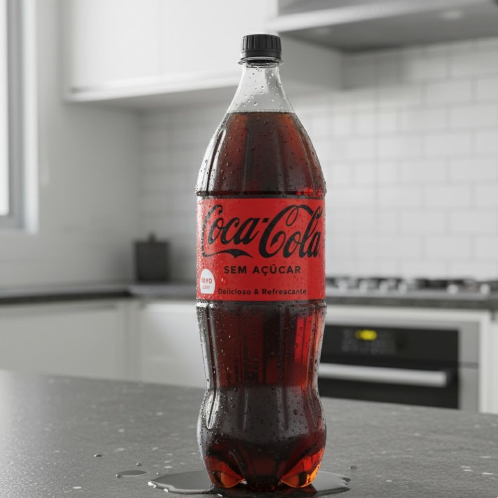 Detalhes do Refrigerante Coca Cola Sem Açúcar 1500ml