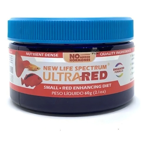 Ração New Life Ultra Red 60g Small Pellets 0,5 - 0,75mm Em Oferta
