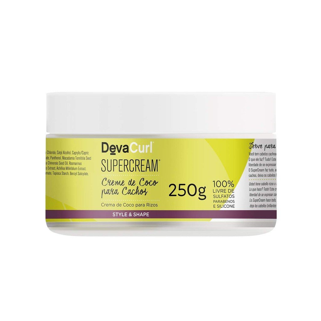Deva Curl Ativador de cachos Super Cream 250g