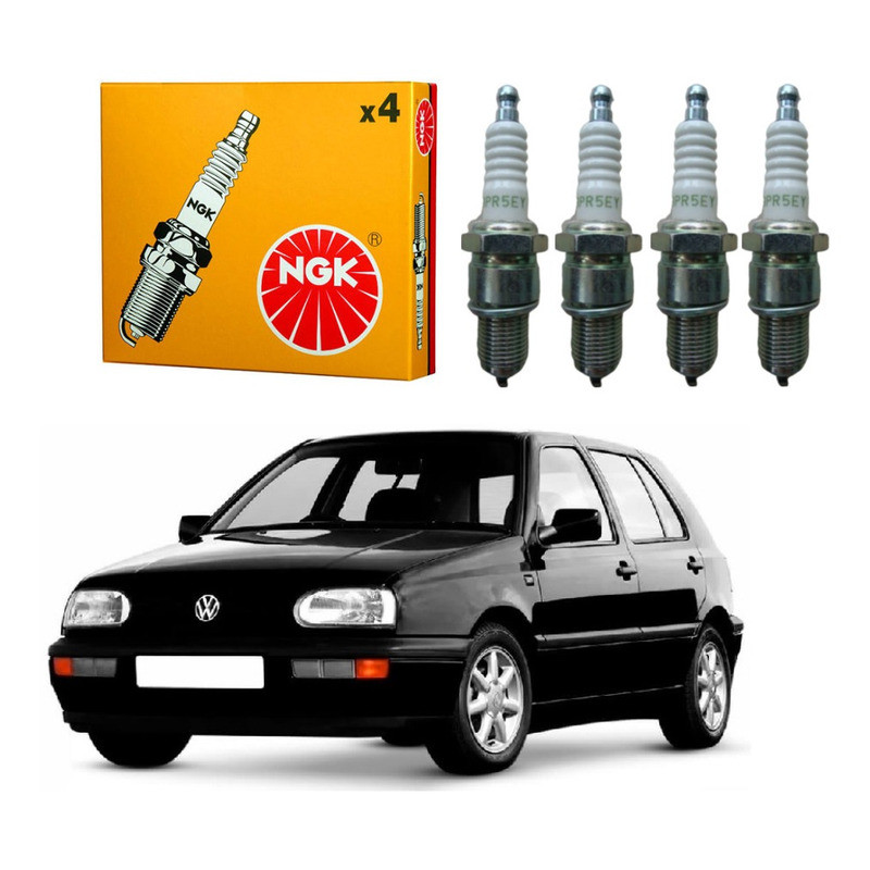 Jogo Velas Ngk Golf 1.8 1995 A 1998 em Oferta na Shopee