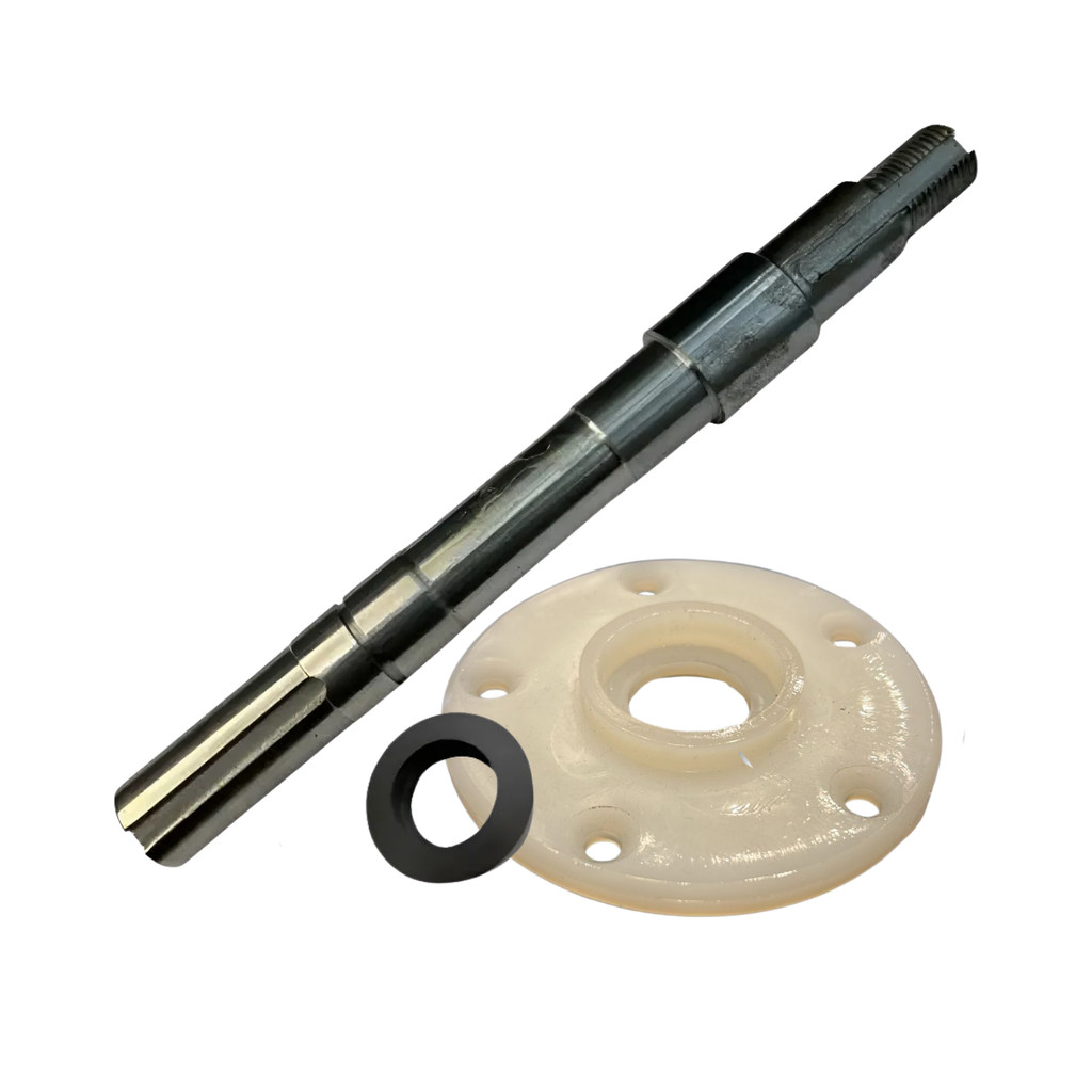 Kit Flange com Retentor + Eixo ARV Masseira rapida Venancio