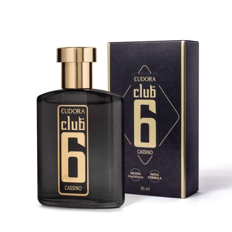 Club 6 Cassino Masculino 95 Ml - Deo-colônia Eudora