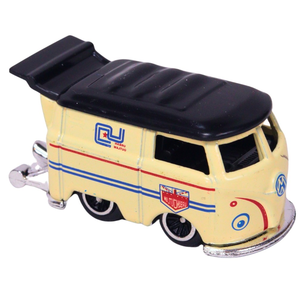 Carrinho Volks K Kombi Miniatura Escala 1:64 Metal Infantil Castela em Oferta na Shopee