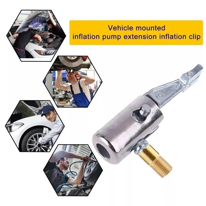 Conector De Bomba Inflável , Adaptador De Válvula , Mandril De Ar , Compressor Pneu Para Reparo De Mangueira , Carro , M em Oferta na Shopee