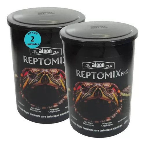 Reptomix Pro 280g Alcon Kit Com 2