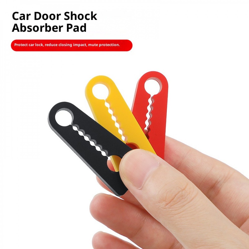 Almofada Silenciadora Universal Para Porta De Carro-Amortecedor Com Redução De Ruído , Material De Silicone Macio , Fáci