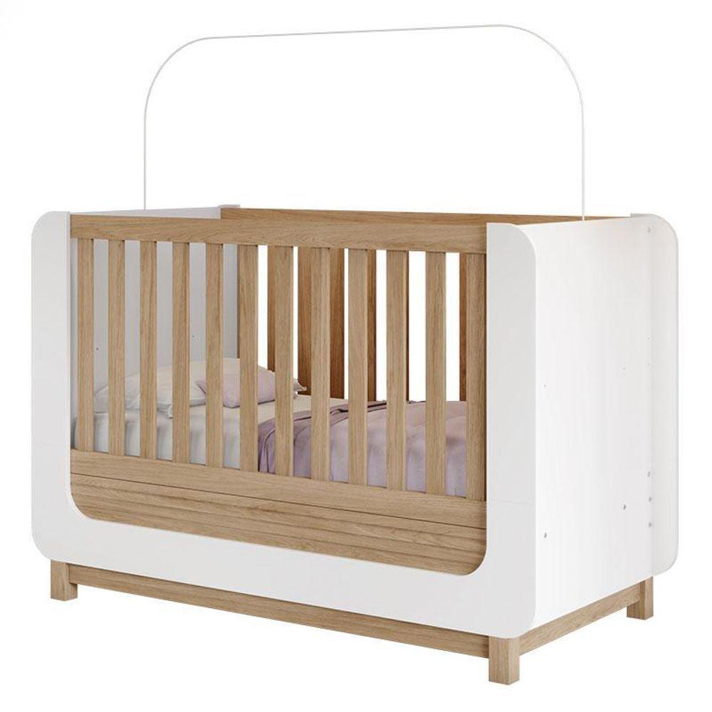 Berço Mini Cama Aconchego Branco Jequitibá - Henn