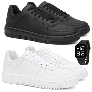 Kit 2 Pares de Tenis Casual Force Confortável Air Alta Qualidade em Oferta na Shopee
