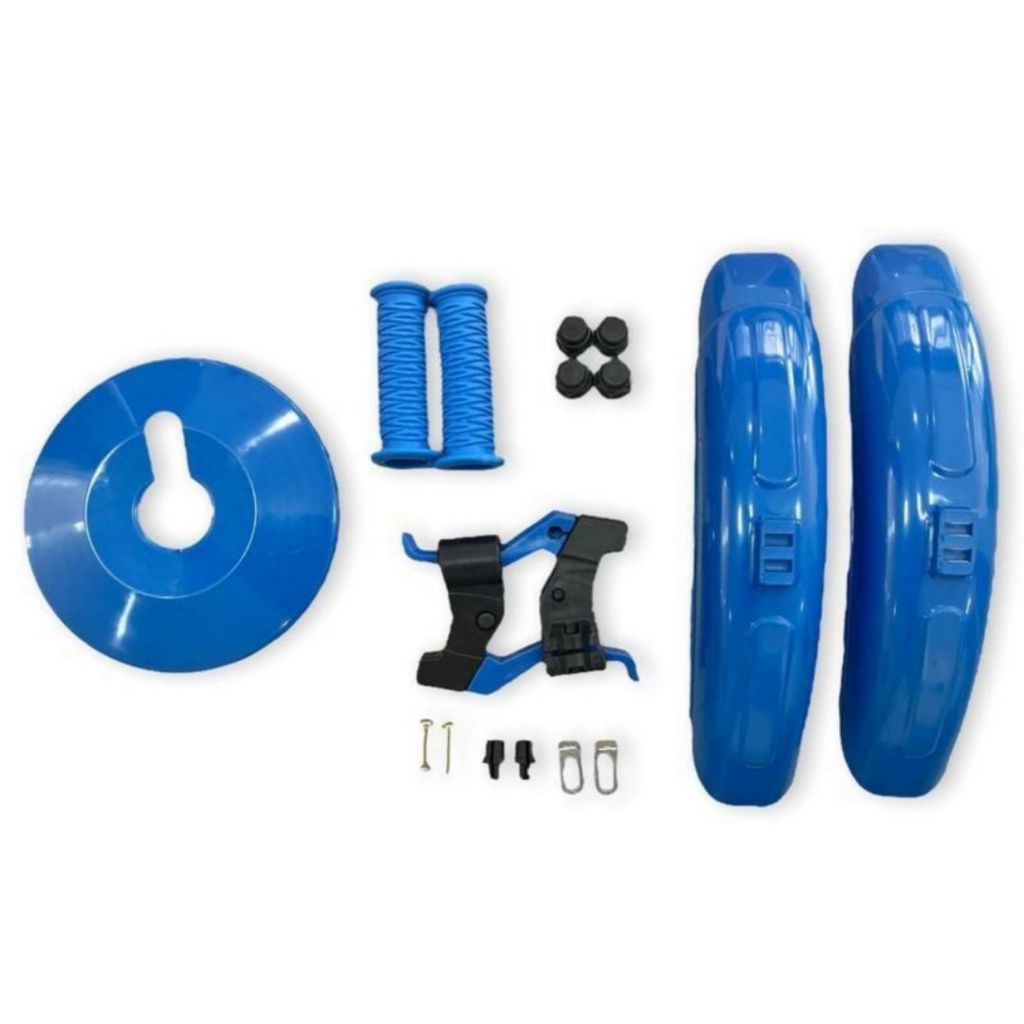 Oferta Imperdivel KIT MONTAGEM DE BICICLETA INFANTIL MANOPLA PARALAMA ACESSORIOS BIKE INFANTIL ARO 16
