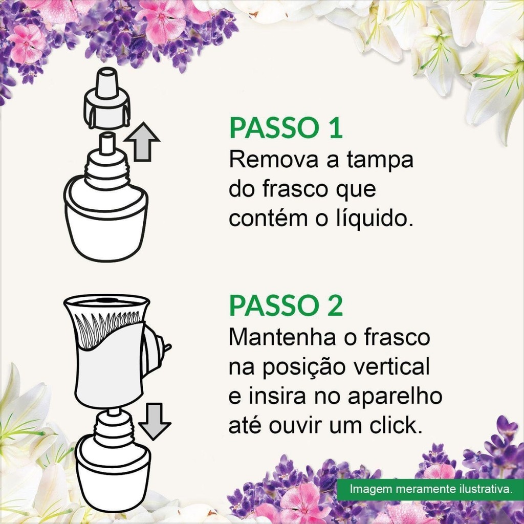 Detalhes do Difusor Elétrico Bom Ar Lavanda e Gerânio Aparelho+Refil 16ml