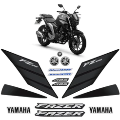 Adesivos Para Moto Yamaha Fazer 250 Fz25 2022/2023 + Logos