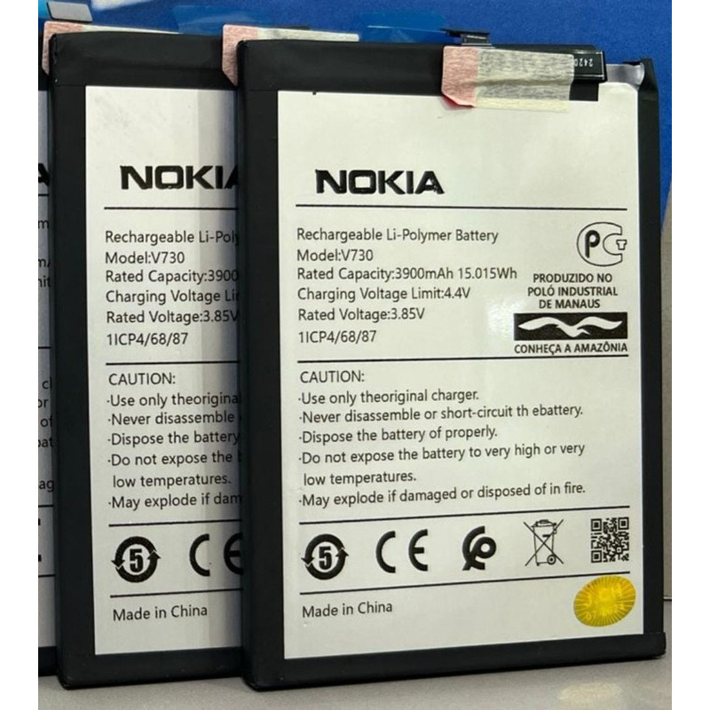 Bateria V730 Compativel Com Nokia 1.4 Ta-1322 Ta-1323 Ta1329