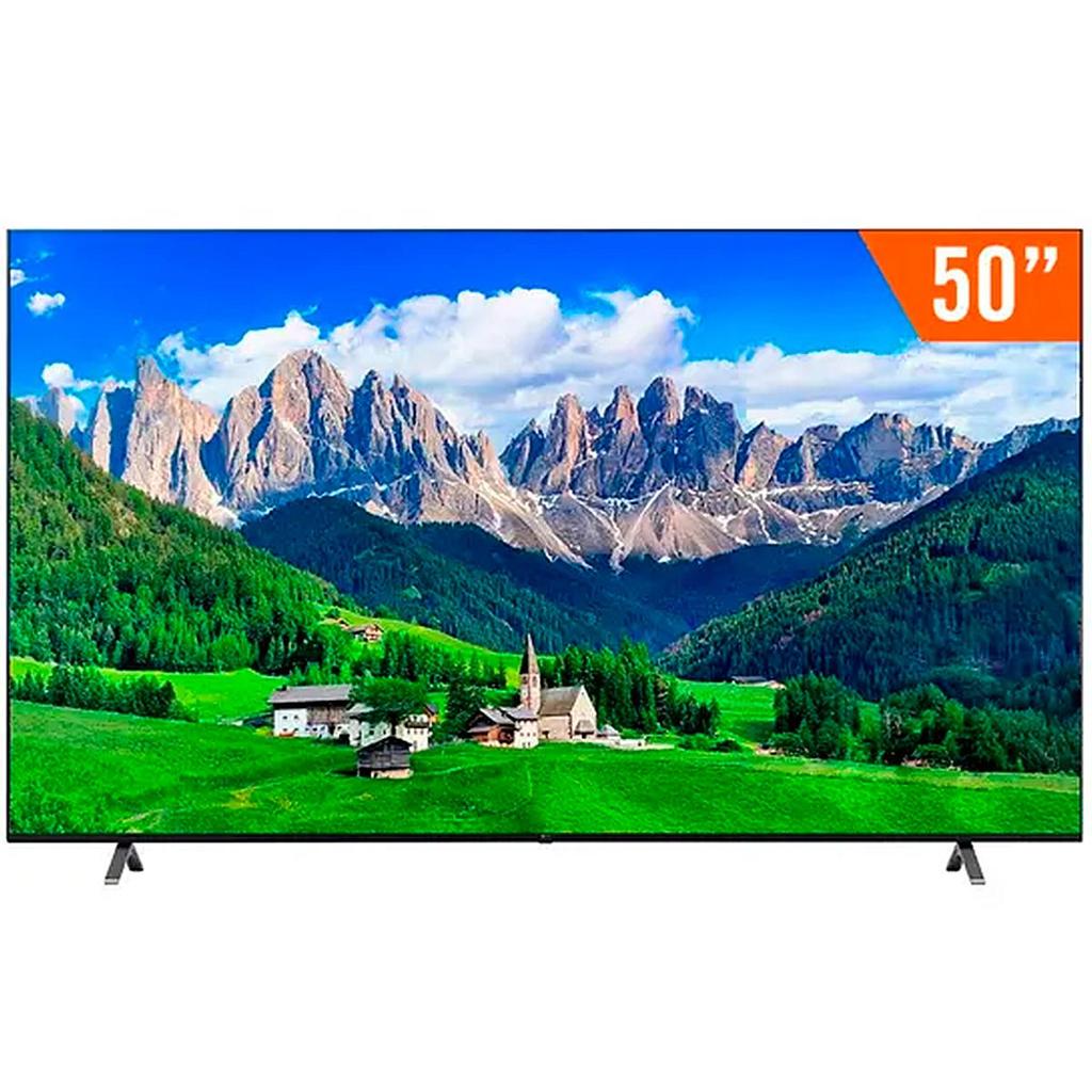 Smart TV LG 50'' 4K UHD HDR Thinq AI Pro Wi-Fi Bluetooth Alexa Apple Airplay - 50TU801C0SA
