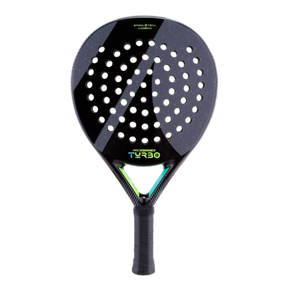Raquete Padel Pro Kennex Turbo Green 365g Carbono
