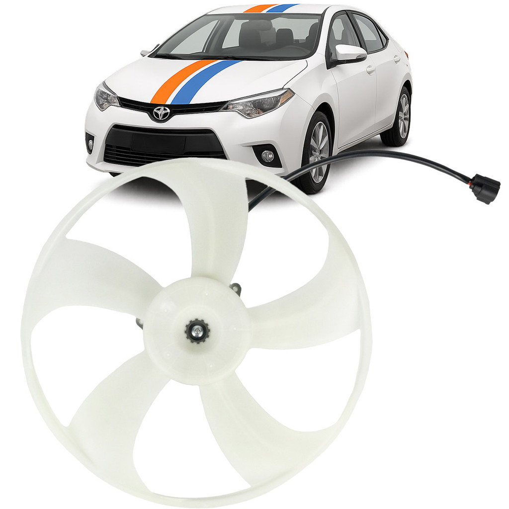 Eletroventilador Ventoinha Ar Condicionado Toyota Corolla 2014 2015 2016 2017 167110T111 / 63610T160