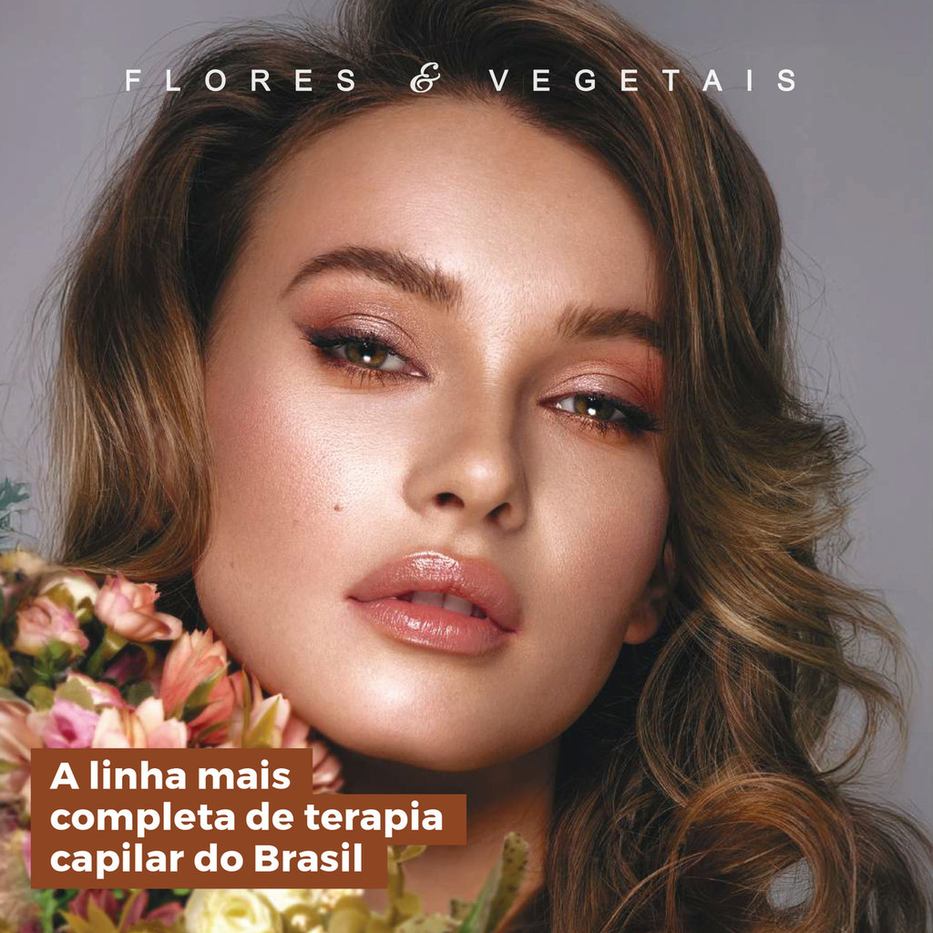 Grandha Flowers Shampoo 300ml E Leave-on 120g Delicados — imagem 2 de 2