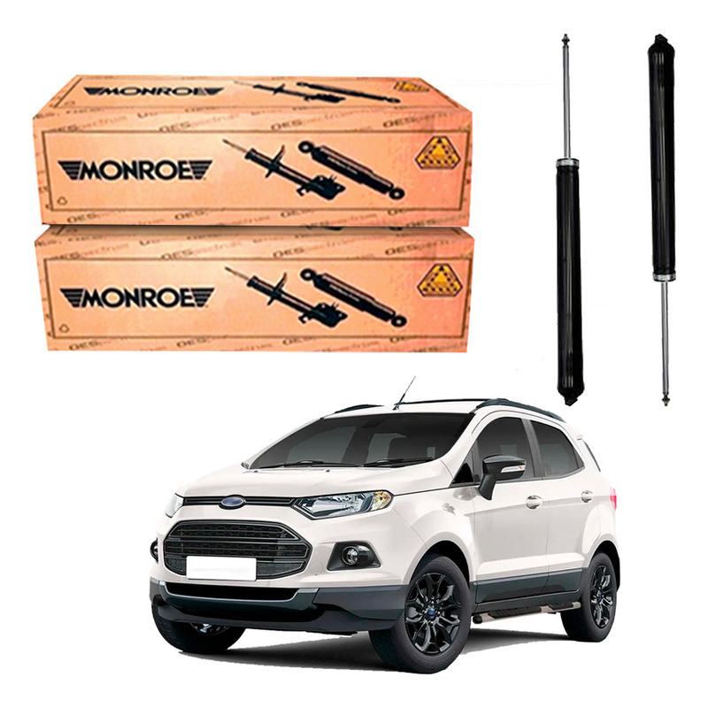 Par Amortecedor Traseiro Ecosport 1.6 2.0 4x2 2013 A 2016