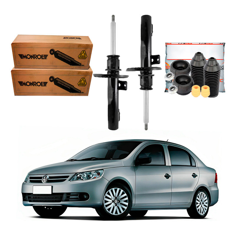 Kit Amortecedor Dianteiro Voyage G5 1.0 1.6 2009 A 2012
