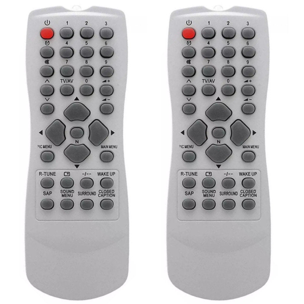 Oferta com 2 Controle Compatível Com Tv Panasonic Tubo 14 20 29 Polegadas Formato Branco