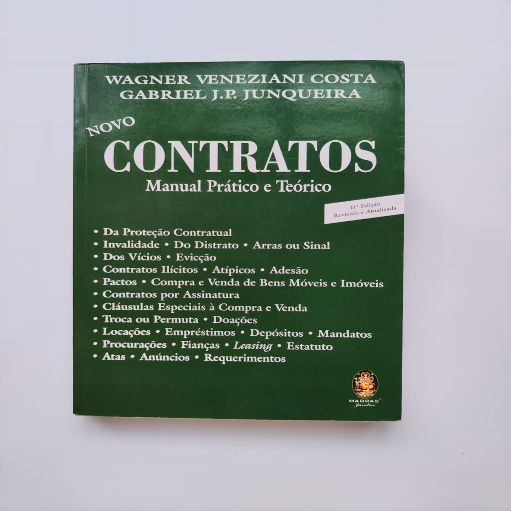 Contratos: Manual Prático e Teórico autor Wagner Veneziani Costa