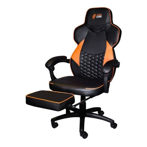 Cadeira Gamer Profissional Oex Gc301 Estofado 150kg Couro Sintético Reforçada Ap
