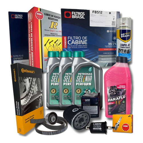 Kit Revisao Fiat Novo Uno 1.0 Attractive Selenia 5w30 em Oferta na Shopee