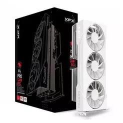 Placa de Video XFX Radeon RX 9060 XT Triple Fan OC White, 16GB, GDDR6, 128-bit, RX-96TS316W7