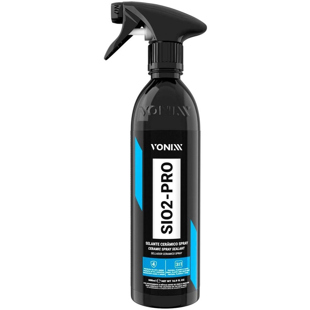 Sio2 Pro Cera Para Pintura Fosca Envelopada 500ml Vonixx