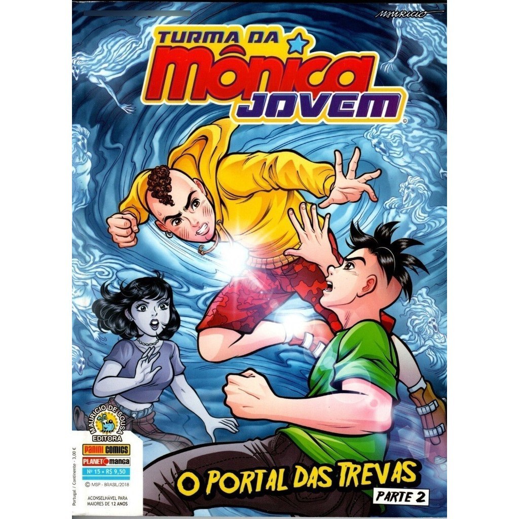 Gibi Turma Da Mônica Jovem O Portal Das Trevas Parte 2 N° 15