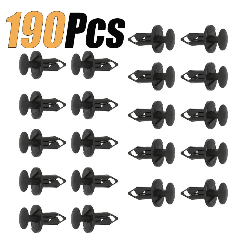 Conjunto de Clipes de Fixação Automotivo em Plástico para Painel e Para-choque em Oferta na Shopee