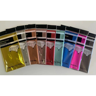Kit 2 Toalhas de Mesa Metalizado Cobre Plástico Para Decoração de Festas 137x183cm em Oferta na Shopee