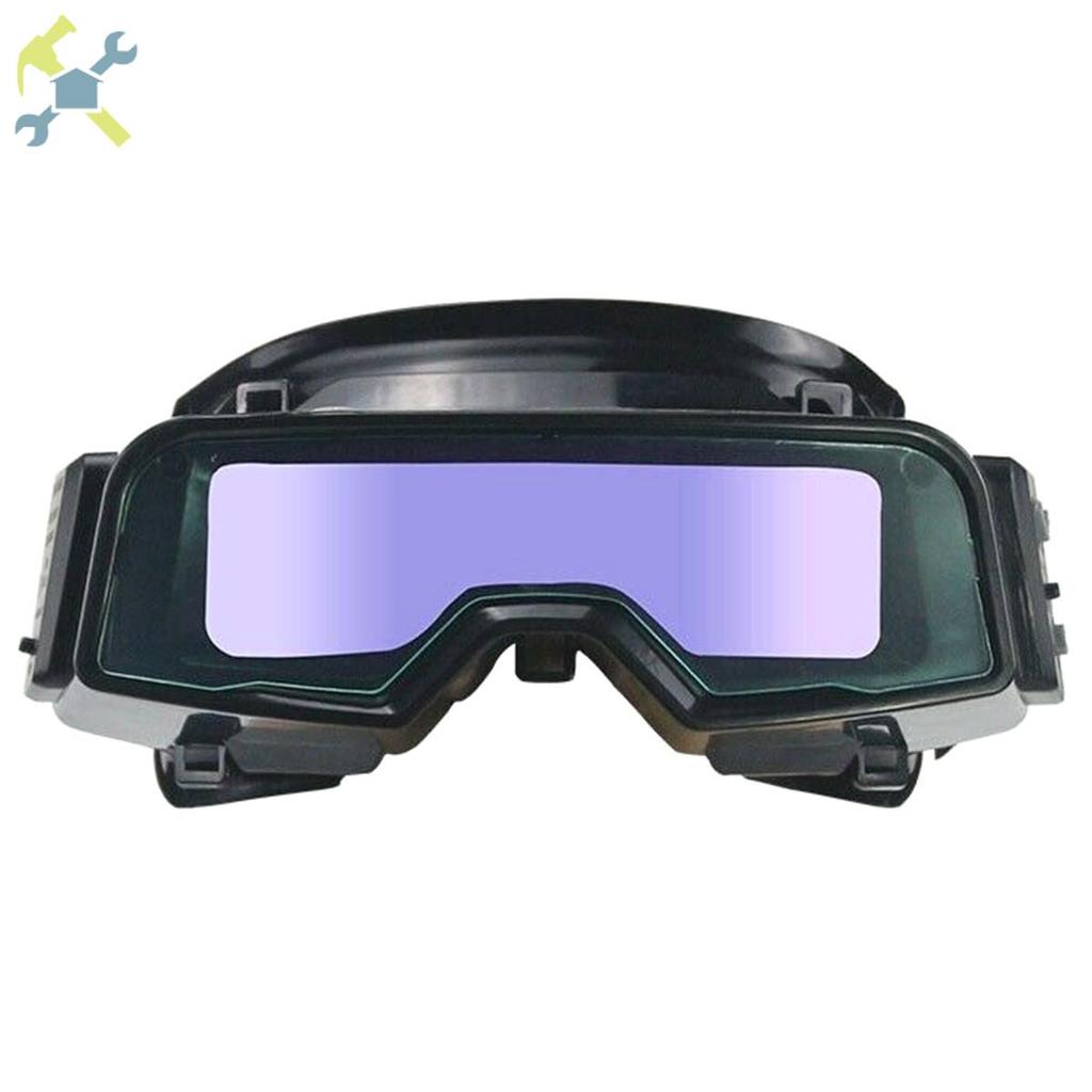 Óculos De Soldagem Com Escurecimento Automático Movidos A Energia Solar , Cor Verdadeira , Anti-Reflexo , Proteção Para 