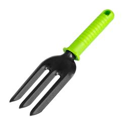 GARFO 3 DENTES, 75 X 250MM, COM REVESTIMENTO PROTETOR, CABO DE PLASTICO, 1PC // PALISAD
